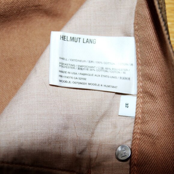 BNWT AW24 HELMUT LANG WORKER JEANS 32 - Picture 8 of 12